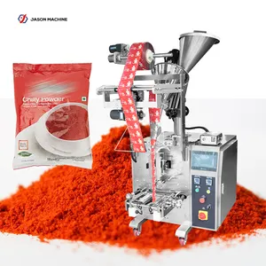 Automatico piccolo bustine spezie peperoncino in polvere di riempimento di imballaggio prezzo della macchina