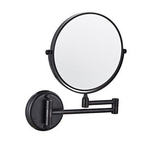 <span class=keywords><strong>Miroir</strong></span> <span class=keywords><strong>de</strong></span> <span class=keywords><strong>salle</strong></span> <span class=keywords><strong>de</strong></span> <span class=keywords><strong>bain</strong></span> mural en métal rose doré, éclairage <span class=keywords><strong>LED</strong></span> intégré, design compact et graphique, indice <span class=keywords><strong>de</strong></span> protection IP44 - Product Image 4