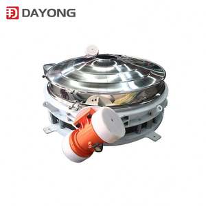 Promotion Chitosan Glucose Wood Chips Straight Vibratory Sifter Double Motor Low Profile Flow-Thru Separator - Product Image 3