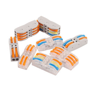 Konektor Kabel Listrik Cepat 5 Jalur Universal Kompak, Blok Terminal Push-in, Blok Terminal Cepat Plug-in - Product Image 5