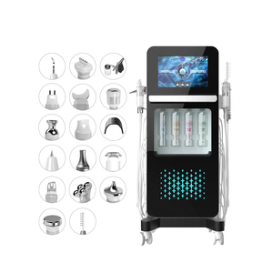 17 in 1 Spa Vacuum Blackhead Remover Hydro Oxygen Jet Peel Hydra Dermabrasion Facial Machine for Vertical - Product Image 4