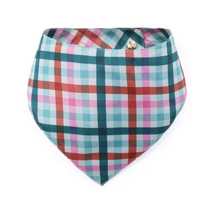 Todas las estaciones logotipo personalizado algodón mascota Bandana perro y gato bufanda con patrón Animal accesorio para cachorro gato para verano invierno - Product Image 1