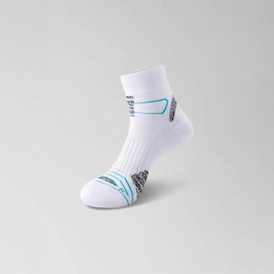 Chaussettes de sport professionnelles pour hommes avec logo personnalisé, semelle respirante et amortissante pour la course à pied, le marathon, le cyclisme, le basketball, l'entraînement et la gym - Product Image 5