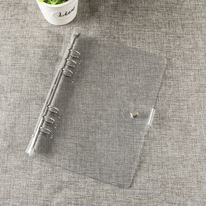 ए 5/ए 6/ए 7/ए 4 स्पष्ट pvc बिंदर के साथ पारदर्शी पुस्तक कवर - Product Image 2