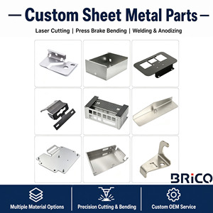 Fabbricazione Personalizzata di Lamiere di Precisione, <span class=keywords><strong>Taglio</strong></span> Laser, Piegatura e Saldatura di Alluminio e Acciaio al Carbonio, Chassis, Staffe, Alloggiamenti Metallici - Product Image 1