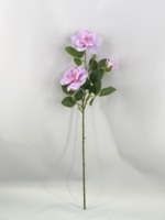 Fabrik-Großhandel Realistische Künstliche Chinesische Rosen-Blumensträuße für Heim- und Bürodekoration Esstisch Chinesisches Neujahr