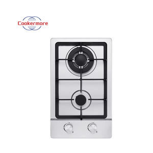 Piano cottura in acciaio inossidabile resistente alle alte Temperature <span class=keywords><strong>per</strong></span> uso domestico due fornelli <span class=keywords><strong>per</strong></span> cucina a Gas in ferro naturale RV <span class=keywords><strong>gpl</strong></span> - Product Image 1