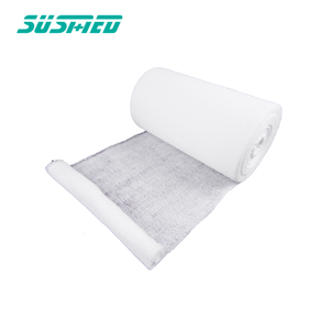 شريط هامش مضلع مضغوط بشريط هامش طبي ممتص عالي الجودة لفافة قطنية - Product Image 4