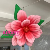 Fleur gonflable de fleur, gonflables de fleur de décoration de Offre Spéciale, fleurs artificielles accrochantes d'utilisation
