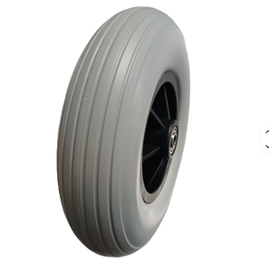 ล้อรถเข็นโฟม PU <span class=keywords><strong>8</strong></span>นิ้วล้อรถเข็นแบบแบนฟรี - Product Image 4