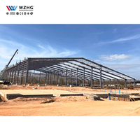 Hangar préfabriqué pour structure en acier Hangar pour métal bon marché Bâtiment en acier Entrepôt Kit Structures lourdes
