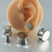 Joyería de Titanio G23 para Piercings, Túnel Expansor de Oreja Punk, Plugs para Oreja, Pendientes para Lóbulo, Regalo Unisex para Fiesta, Boda, Compromiso