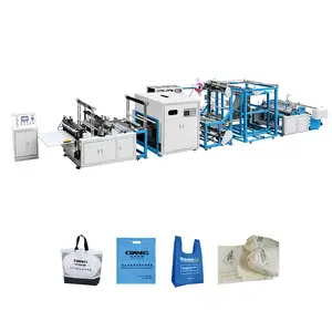 Máquina automática de fabricación de bolsas de tela no tejida, gran oferta