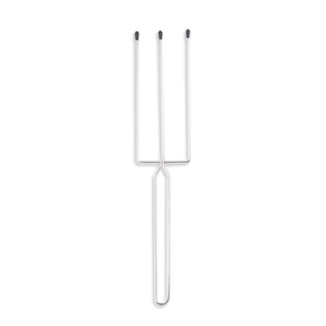 Stainless Steel Three Pronged <b>BBQ</b> Fork Camping Cooking <b>Tool</b> Modern Design For Outdoor Use - Product Image 1