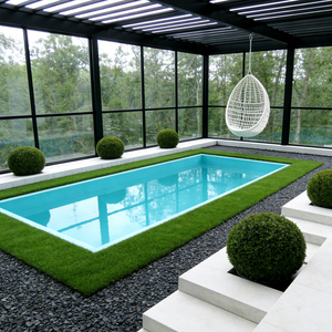 Piscina Familiar Rectangular de FRP para Exteriores, Enterrada, de 10 mm de Grosor, Resistente a los Rayos UV, Ecológica, de Alta Resistencia y Fácil Instalación - Product Image 2