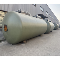 Réservoir de stockage de carburant en acier au carbone robuste, soudé automatiquement, pour dépôts de carburant et ravitaillement de flottes