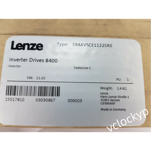 อินเวอร์เตอร์ Lenze E84AVSCE1122SX0 รุ่น 8400 StateLine C ใหม่ - Product Image 3