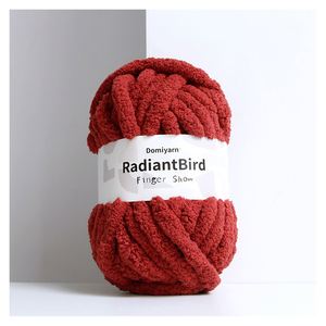 Hilo de Chenilla Grueso Domiyarn, Teñido de Fantasía, Ultra Suave, 100% Poliéster, 226G, Anti-Pilling, para Tejer Mantas y Cojines a Crochet - Product Image 2