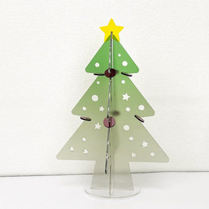 <span class=keywords><strong>Acrylic</strong></span> Cây giáng sinh đứng phụ kiện DIY Sáng Tạo Máy tính để bàn trang trí cao cấp tùy chỉnh cho sử dụng nhà <span class=keywords><strong>Acrylic</strong></span> hiển thị dấu hiệu - Product Image 5