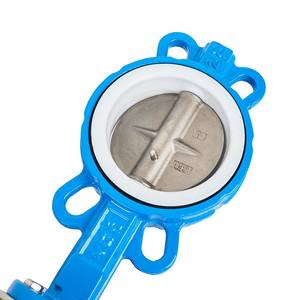 Válvula de Mariposa Eléctrica Qimaike D971X de Acero Inoxidable con Material de PTFE, Resistente a Ácidos y Álcalis, Interruptor Regulador DN50 para - Product Image 1