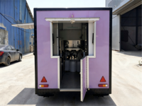 Remorque BBQ en acier inoxydable de haute qualité, homologuée ISO/DOT/CE, résistante à la rouille, multifonctionnelle pour la restauration de snacks en extérieur