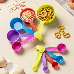 Đo thìa đầy màu sắc nhựa đo ly hữu ích đường bánh nướng spoonfor lỏng đo nấu nướng công cụ - Product Image 5
