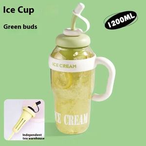Gran oferta, taza de té con separación de agua de gran capacidad, deportes, jugo de fruta de plástico, taza portátil para estudiantes, gran vientre para viajes - Product Image 6