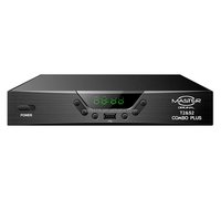 DVB-T2/S2/C 组合卫星电视接收器解码器 H.264 1080P 机顶盒解码器