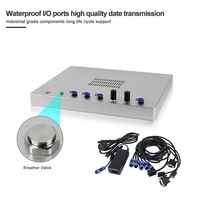 Dispositivo completo de temperatura amplia de 17 pulgadas IP67 IP69K Computadora industrial impermeable PC impermeable
