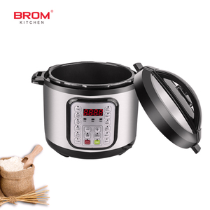 En stock, directement de l'usine, nouvelle cocotte électrique à pression de 6 L avec revêtement antiadhésif, pour la maison - Product Image 2