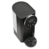 Distributeur d'eau électrique de bureau en plastique de 2,5 L avec chauffe-eau chaud/froid pour usage domestique et hôtelier