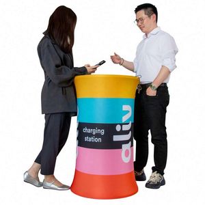 Portable Mobile Phone Charging <b>Table</b> for Exhibition Type-<b>C</b> Port for Advertising - Product Image 5