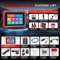 Kingbolen K8 Pro OBD2 CANFD DOIP Herramienta de Diagnóstico Bidireccional de Sistema Completo para Diagnóstico por Bluetooth, Actualizaciones Gratuitas de por Vida