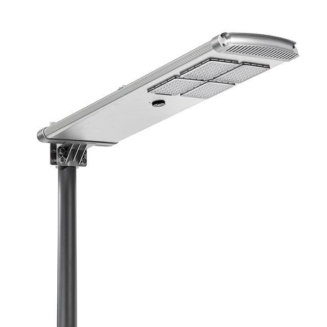 Solar integrado lámpara del Panel todo en uno Solar Led Luz de calle con Sensor de movimiento, todo en una luz