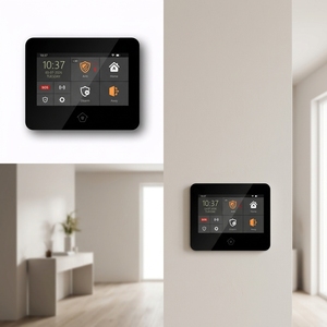 Nouvel alarme de sécurité domestique P600s avec écran tactile 4,3 pouces, caméras vidéo, système d'alarme intelligent Tuya WiFi GSM alimenté par batterie - Product Image 5