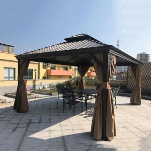 Vente en gros personnalisé Chine pas cher pour jardin gazebo pavillon avec rideaux auvent et pergola - Product Image 3