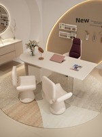 Bureau de consultation de luxe léger haut de gamme pour salon de beauté médical et clinique dentaire, avec plateau en acrylique, tiroir de rangement, personnalisable