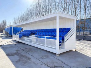 Módulo de Contenedor Tribuna de 20 y 40 pies, Asientos Móviles Prefabricados para Negocios de Alquiler en Festivales al Aire Libre - Product Image 6