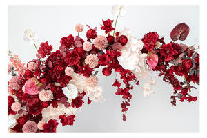 <span class=keywords><strong>ซุ้ม</strong></span><span class=keywords><strong>ดอกไม้</strong></span>ประดิษฐ์สีแดงทำมือระดับพรีเมียม - สำหรับ<span class=keywords><strong>งาน</strong></span>แต่ง<span class=keywords><strong>งาน</strong></span>และงานเลี้ยงฉลองวันหยุด - Product Image 6