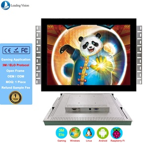 Nuovo Monitor Touch Micro da 15/17/19/22/23.8/27/32/43 Pollici con Touch a Infrarossi per Gaming, Interfaccia USB/VGA/Seriale, Risoluzione 1280x1024 - Product Image 1