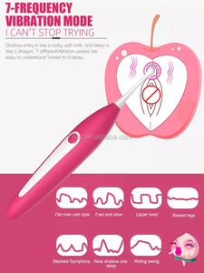 Pena orgasme wanita pijat vagina listrik stik bergetar mainan seks klitoris Stimulator G Spot Vibrator - Product Image 3