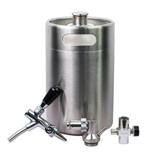 Dispensador de Cócteles de Acero Inoxidable al por Mayor de Fábrica con <span class=keywords><strong>Grifo</strong></span>, <span class=keywords><strong>Barril</strong></span> de 2/4/<span class=keywords><strong>5</strong></span>/10 <span class=keywords><strong>Litros</strong></span>, Cubo Personalizado para <span class=keywords><strong>Cerveza</strong></span> y Refrescos para Verano al Aire Libre - Product Image 5