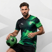 HOSTARON T-shirts personnalisés pour équipes de football à bas prix Vente en gros Maillot de football pour hommes sublimé Maillots de football