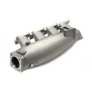 Pengecoran Logam Cor CNC Manifold Aluminium Kustom Presisi Tinggi