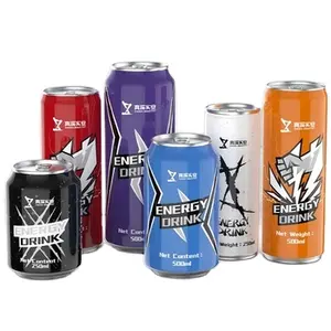 New Arrival OEM Private Label 250Ml Canned Low Sugar 0 Power Beverage Energy Drink For Sale