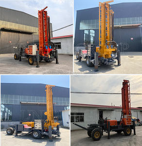 Unique Hot Sale Factory Price 180m Rotary Drilling Rig Wheel Type Water Well Drilling Machine for Water Well - Product Image 5