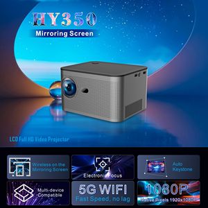 Nouveau modèle <span class=keywords><strong>GYS</strong></span> 2026 HY350, projecteur LCD Android 1080P, Android 11.0, projecteur Allwinner H713 4K - Product Image 2
