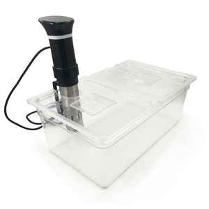 Kit de accesorios Sous Vide de 12 cuartos de galón sin BPA, funda completa para tapa de contenedor, incluye libro de cocina, para servicios de restaurante y hotel - Product Image 4