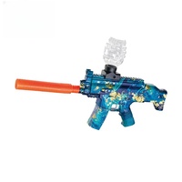 Pistola de Aire Comprimido de Bala Blanda Totalmente Automática, Pistola de Juguete Eléctrica SCAR de Disparo Continuo para Unisex, Hecha de Plástico