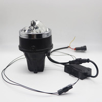 Aililaisi 3 Inch Fog Light LED Dual Beam Fog Lamp Projector Lens Laser Bifocal pour Pickup Universal Car BMW Benz Honda toyota